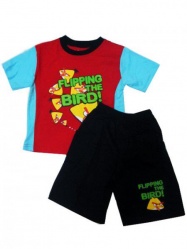 Kaos Setelan Angry Bird Cowok